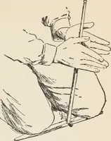 An illustration from Flame, electricity and the camera; man's progress from the first kindling of fire to the wireless telegraph and the photography of color (1900)