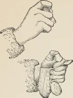 An illustration from Flame, electricity and the camera; man's progress from the first kindling of fire to the wireless telegraph and the photography of color (1900)