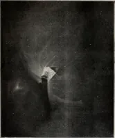 An illustration from Flame, electricity and the camera; man's progress from the first kindling of fire to the wireless telegraph and the photography of color (1900)