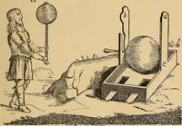 An illustration from Flame, electricity and the camera; man's progress from the first kindling of fire to the wireless telegraph and the photography of color (1901)