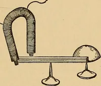 An illustration from Flame, electricity and the camera; man's progress from the first kindling of fire to the wireless telegraph and the photography of color (1901)
