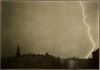 An illustration from Flame, electricity and the camera; man's progress from the first kindling of fire to the wireless telegraph and the photography of color (1901)