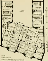 An illustration from Flats, urban houses and cottage homes; a companion volume to "The British home of to-day"; (1906)