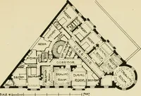 An illustration from Flats, urban houses and cottage homes; a companion volume to "The British home of to-day"; (1906)