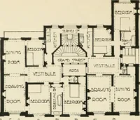 An illustration from Flats, urban houses and cottage homes; a companion volume to "The British home of to-day"; (1906)