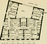 An illustration from Flats, urban houses and cottage homes; a companion volume to "The British home of to-day"; (1906)