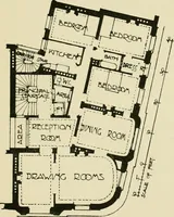 An illustration from Flats, urban houses and cottage homes; a companion volume to "The British home of to-day"; (1906)