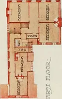 An illustration from Flats, urban houses and cottage homes; a companion volume to "The British home of to-day"; (1906)
