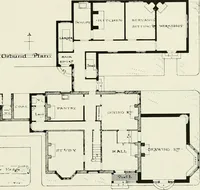 An illustration from Flats, urban houses and cottage homes; a companion volume to "The British home of to-day"; (1906)