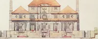 An illustration from Flats, urban houses and cottage homes; a companion volume to "The British home of to-day"; (1906)