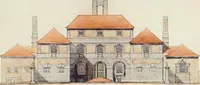 An illustration from Flats, urban houses and cottage homes; a companion volume to "The British home of to-day"; (1906)