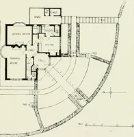 An illustration from Flats, urban houses and cottage homes; a companion volume to "The British home of to-day"; (1906)