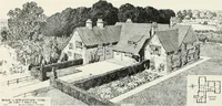 An illustration from Flats, urban houses and cottage homes; a companion volume to "The British home of to-day"; (1906)
