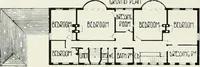 An illustration from Flats, urban houses and cottage homes; a companion volume to "The British home of to-day"; (1906)