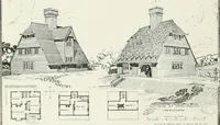 An illustration from Flats, urban houses and cottage homes; a companion volume to "The British home of to-day"; (1906)