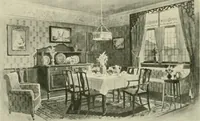 An illustration from Flats, urban houses and cottage homes; a companion volume to "The British home of to-day"; (1906)