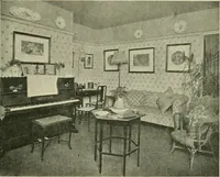 An illustration from Flats, urban houses and cottage homes; a companion volume to "The British home of to-day"; (1906)