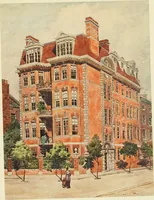 An illustration from Flats, urban houses and cottage homes; a companion volume to "The British home of to-day"; (1906)