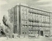 An illustration from Flats, urban houses and cottage homes; a companion volume to "The British home of to-day"; (1906)