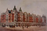 An illustration from Flats, urban houses and cottage homes; a companion volume to "The British home of to-day"; (1906)