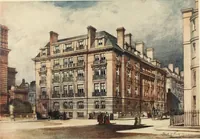 An illustration from Flats, urban houses and cottage homes; a companion volume to "The British home of to-day"; (1906)