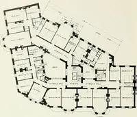 An illustration from Flats, urban houses and cottage homes; a companion volume to "The British home of to-day"; (1906)