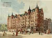 An illustration from Flats, urban houses and cottage homes; a companion volume to "The British home of to-day"; (1906)