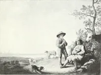 An illustration from Illustrated catalogue of 100 paintings of Old Masters of the Dutch, Flemish, Italian, French and English schools : belonging to the Sedelmeyer Gallery which contains about 1000 original paintings by ancient and modern artists (1894)