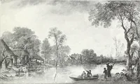 An illustration from Illustrated catalogue of 100 paintings of Old Masters of the Dutch, Flemish, Italian, French and English schools : belonging to the Sedelmeyer Gallery which contains about 1000 original paintings by ancient and modern artists (1894)
