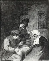 An illustration from Illustrated catalogue of 100 paintings of Old Masters of the Dutch, Flemish, Italian, French and English schools : belonging to the Sedelmeyer Gallery which contains about 1000 original paintings by ancient and modern artists (1894)