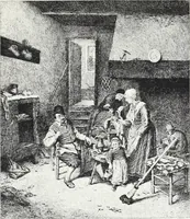 An illustration from Illustrated catalogue of 100 paintings of Old Masters of the Dutch, Flemish, Italian, French and English schools : belonging to the Sedelmeyer Gallery which contains about 1000 original paintings by ancient and modern artists (1894)
