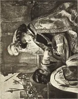 An illustration from Illustrated catalogue of 100 paintings of Old Masters of the Dutch, Flemish, Italian, French and English schools : belonging to the Sedelmeyer Gallery which contains about 1000 original paintings by ancient and modern artists (1894)