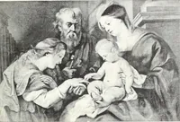 An illustration from Illustrated catalogue of 100 paintings of Old Masters of the Dutch, Flemish, Italian, French and English schools : belonging to the Sedelmeyer Gallery which contains about 1000 original paintings by ancient and modern artists (1894)
