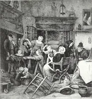 An illustration from Illustrated catalogue of 100 paintings of Old Masters of the Dutch, Flemish, Italian, French and English schools : belonging to the Sedelmeyer Gallery which contains about 1000 original paintings by ancient and modern artists (1894)