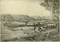 An illustration from "Flems" views of old Pittsburgh : a portfolio of the past precious with memories (1905)