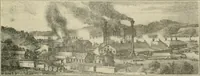 An illustration from "Flems" views of old Pittsburgh : a portfolio of the past precious with memories (1905)