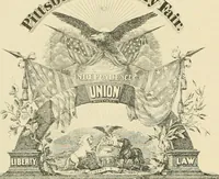 An illustration from "Flems" views of old Pittsburgh : a portfolio of the past precious with memories (1905)