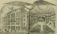An illustration from "Flems" views of old Pittsburgh : a portfolio of the past precious with memories (1905)