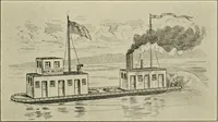 An illustration from "Flems" views of old Pittsburgh : a portfolio of the past precious with memories (1905)