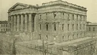 An illustration from "Flems" views of old Pittsburgh : a portfolio of the past precious with memories (1905)