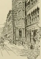 An illustration from "Flems" views of old Pittsburgh : a portfolio of the past precious with memories (1905)
