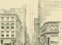 An illustration from "Flems" views of old Pittsburgh : a portfolio of the past precious with memories (1905)
