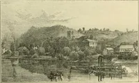 An illustration from "Flems" views of old Pittsburgh : a portfolio of the past precious with memories (1905)