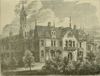 An illustration from "Flems" views of old Pittsburgh : a portfolio of the past precious with memories (1905)