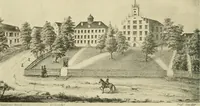 An illustration from "Flems" views of old Pittsburgh : a portfolio of the past precious with memories (1905)