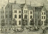 An illustration from "Flems" views of old Pittsburgh : a portfolio of the past precious with memories (1905)