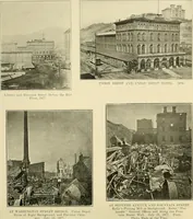 An illustration from "Flems" views of old Pittsburgh : a portfolio of the past precious with memories (1905)