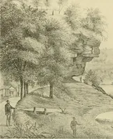 An illustration from "Flems" views of old Pittsburgh : a portfolio of the past precious with memories (1905)