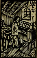 An illustration from Fliegender Sommer : aus den Papieren des Goswin Krell (1922)
