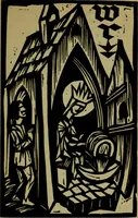 An illustration from Fliegender Sommer : aus den Papieren des Goswin Krell (1922)